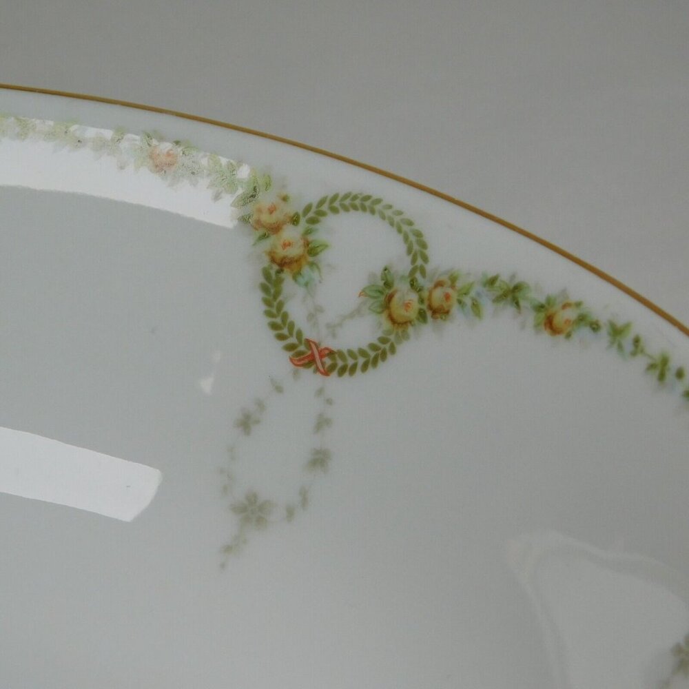 Rosenthal Donatello Briar Rose Fine China Vegetable Bowl 9 5/8" Vintage Germany - Picture 6 of 8